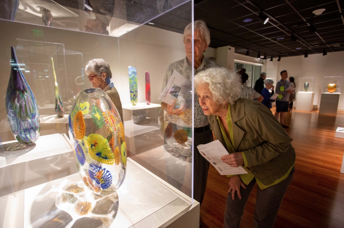 gallery visitors