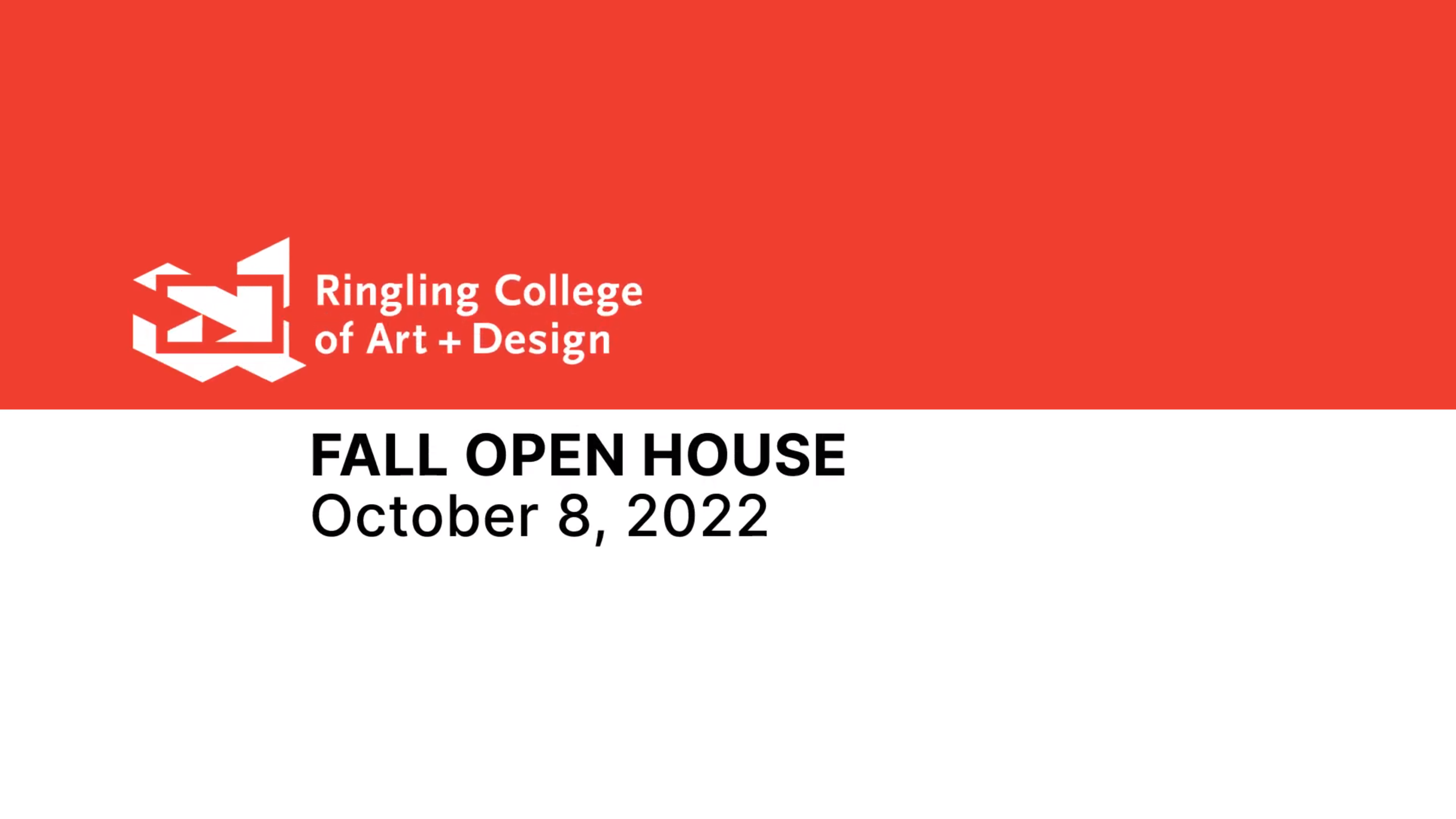 Fall Open House Logo