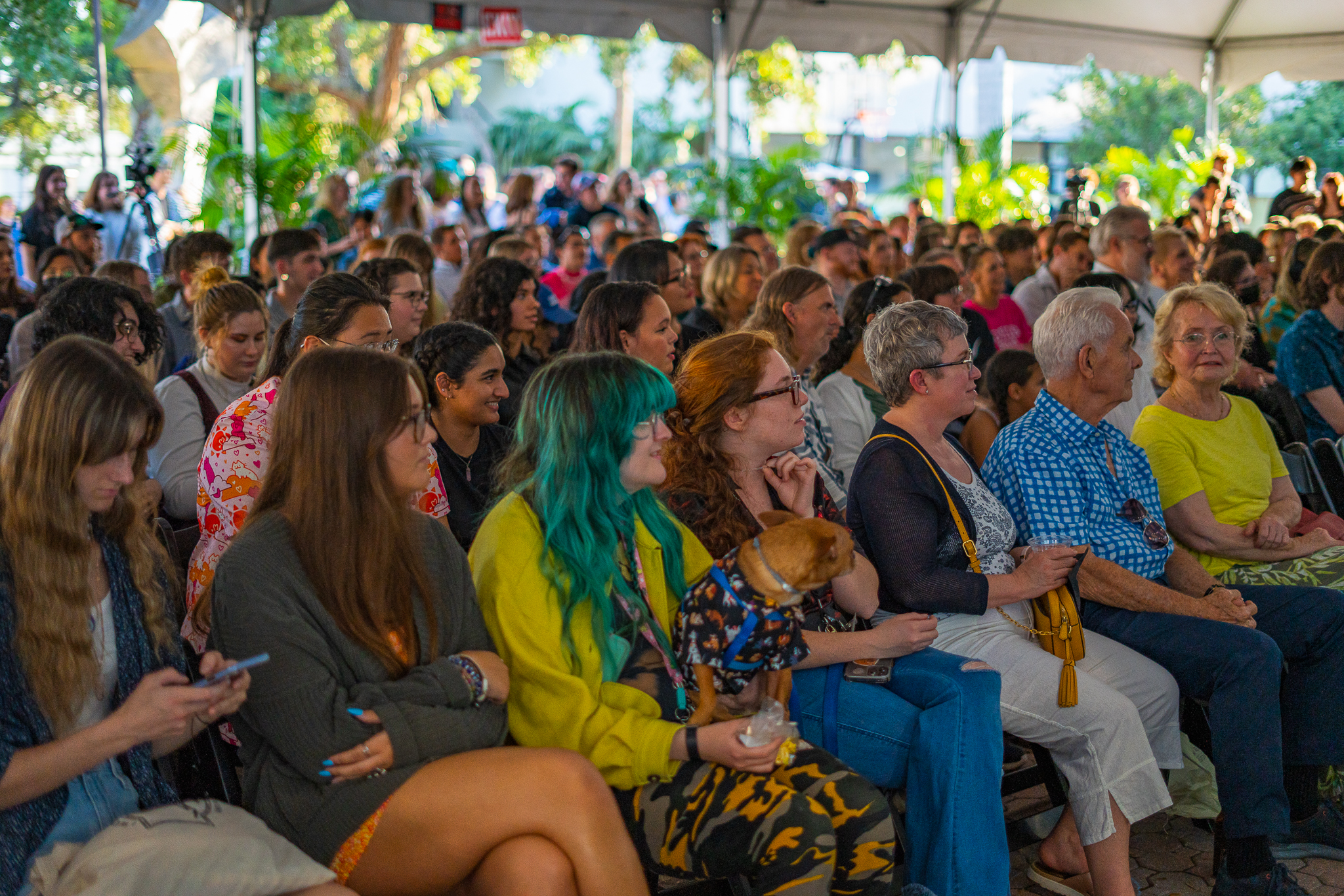 Over 450 people attended the 2023 Best of Ringling Jurers Award Ceremony and exhibition.