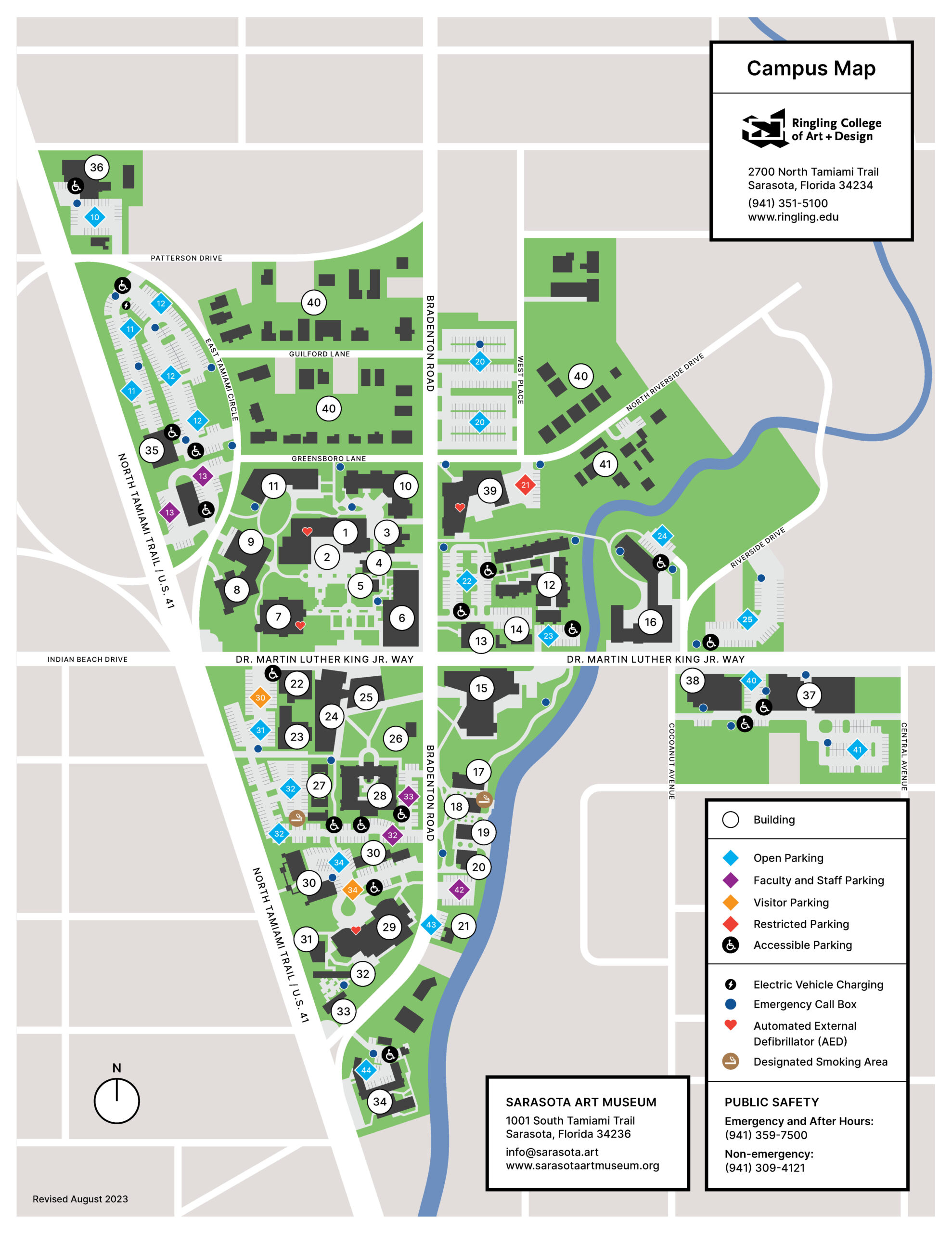 Ringling College 2023 Campus Map_Page_1 112023