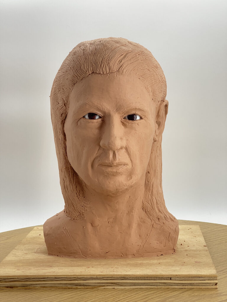 Caucasian female. Age 40-60.