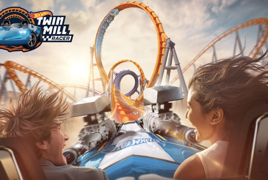 Concept art for Mattel Adventure Park.