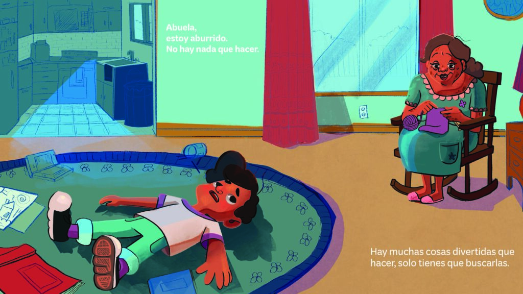 Excerpt from Illustration senior Mabdelis Rosado’s children’s book What’s in My Community: Manasota County.