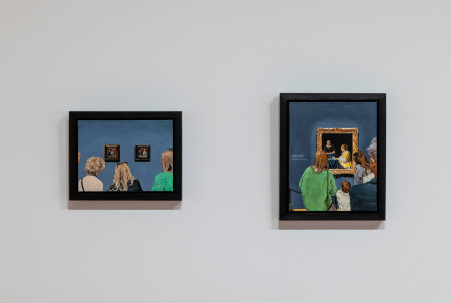 Joe Fig: Contemplating Vermeer on view at Sarasota Art Museum through April 13, 2025.