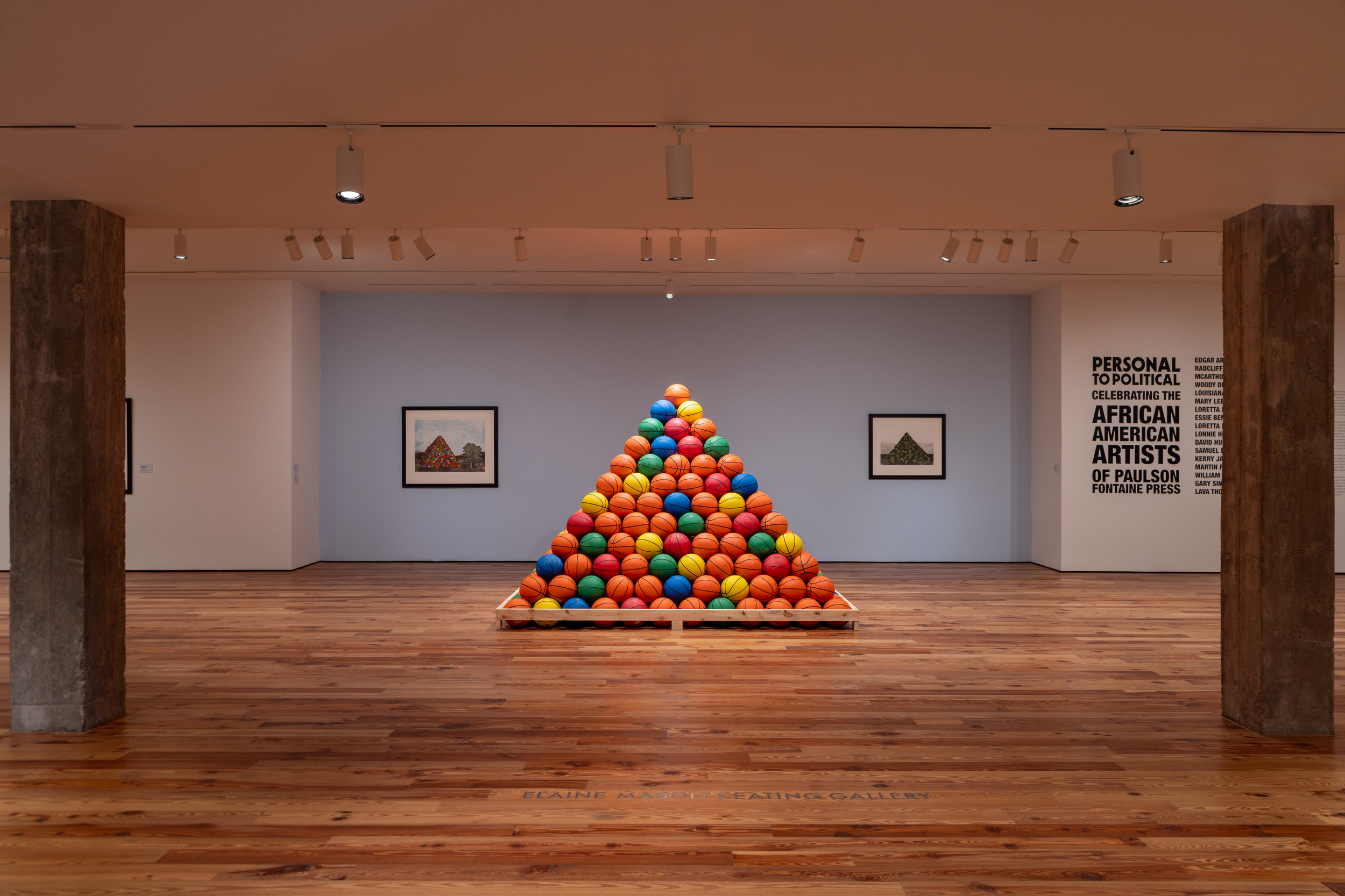 Sarasota Art Museum to donate 650 basketballs from installation by David Huffman to local area schools and community centers