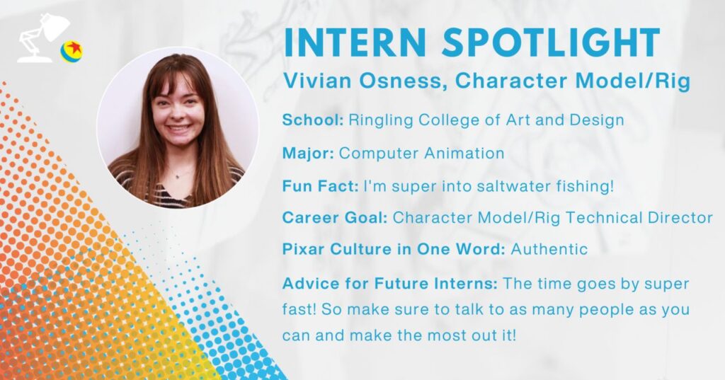 Intern Spotlight on Vivian Osness.