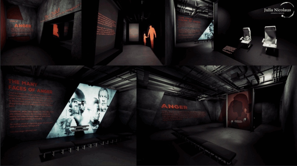 Journey Through Grief thesis project.