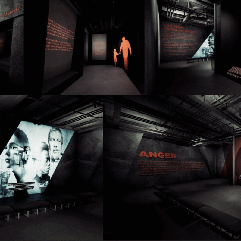 Journey Through Grief thesis project.