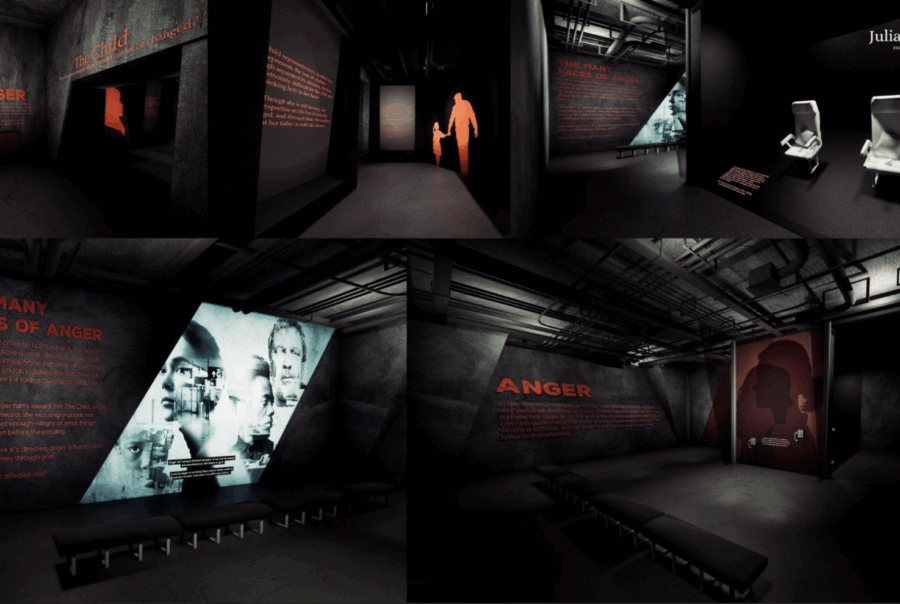 Journey Through Grief thesis project.