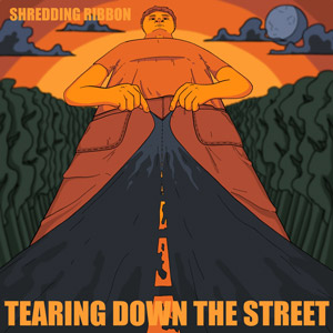 Image of Violet Navarro's Entry: Shredding Ribbon – Tearing Down the Street