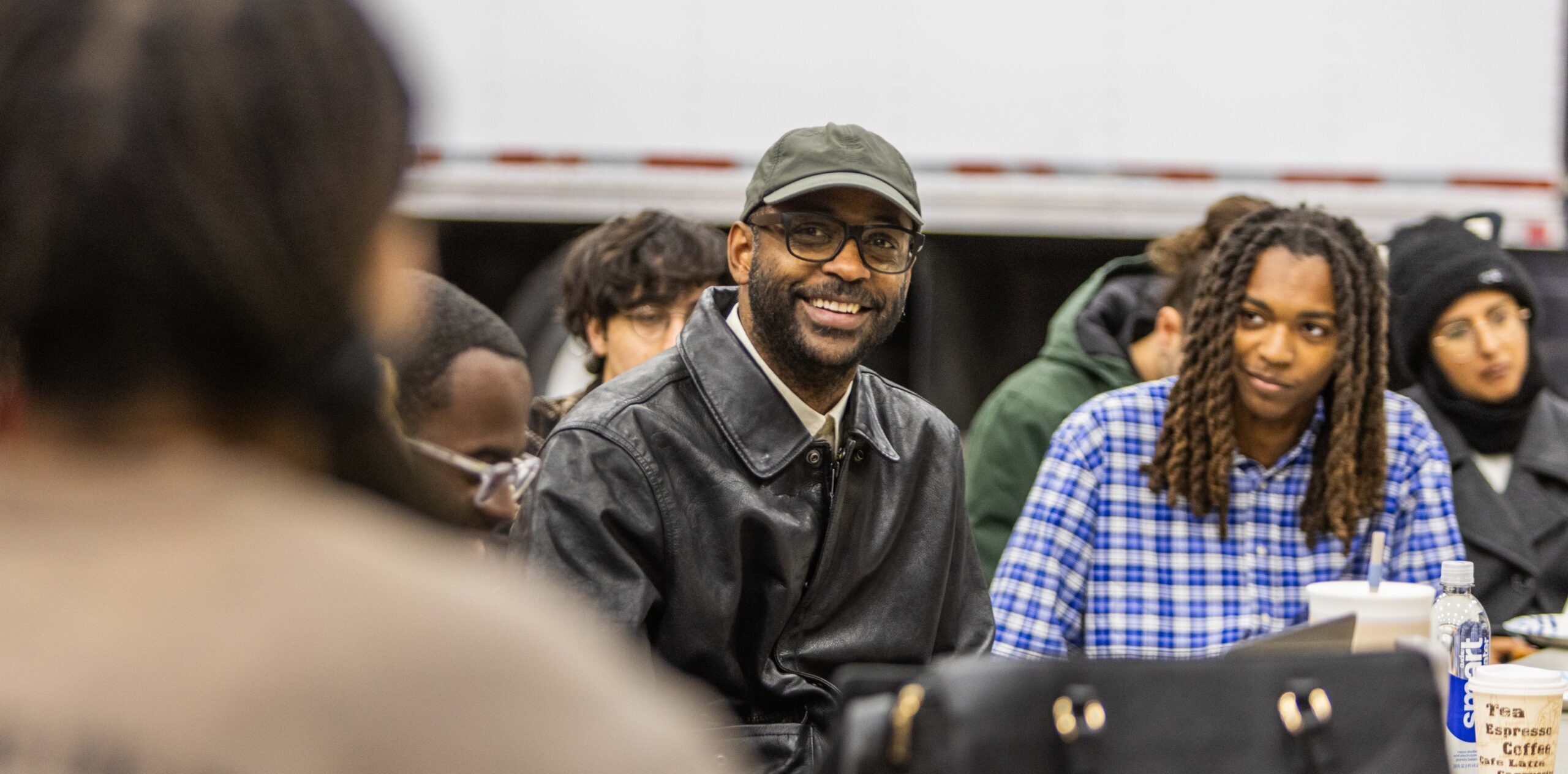 Students sit down with Oscar-nominated filmmaker RaMell Ross