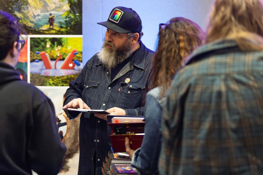 Big design, bigger personality: An evening with Aaron Draplin ...