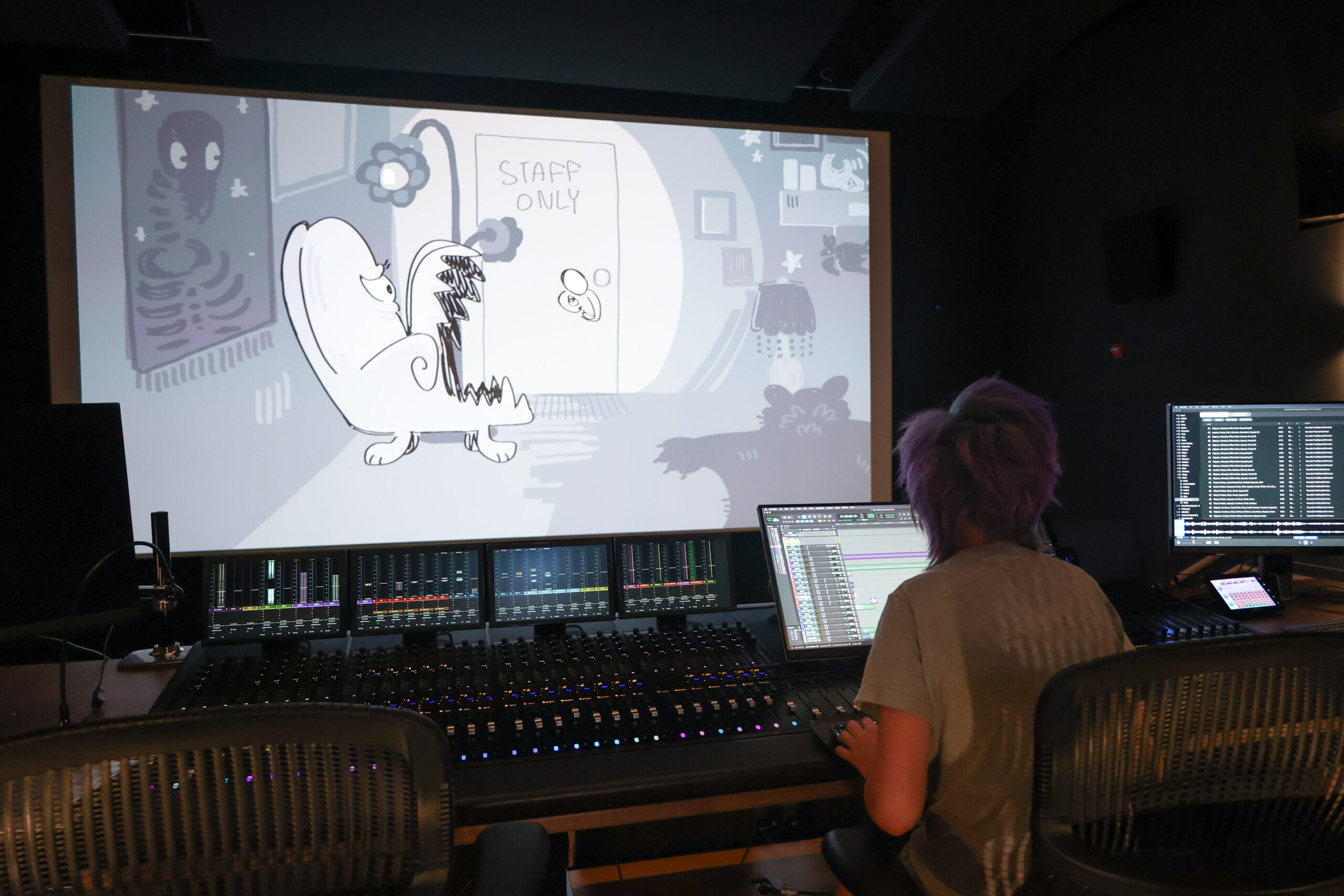 From the classroom next door to a Dolby ATMOS Stage