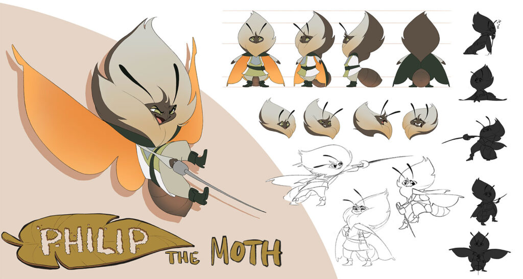 Character design project created by a Ringling College 2D Character Animation student.