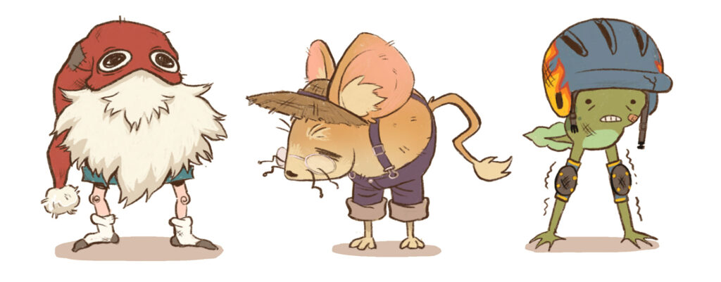 Character design project created by a Ringling College 2D Character Animation student.
