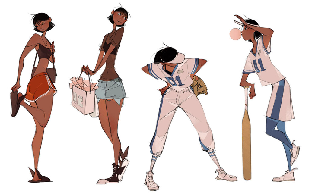 Character design project created by a Ringling College 2D Character Animation student.