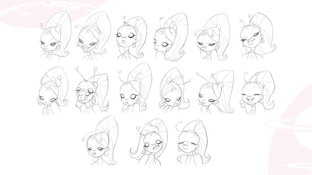 Character design project created by a Ringling College 2D Character Animation student.