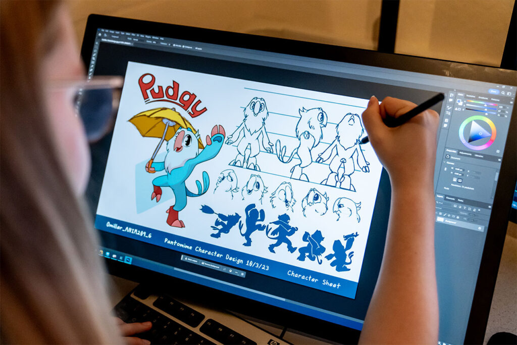 Character design project created by a Ringling College 2D Character Animation student.