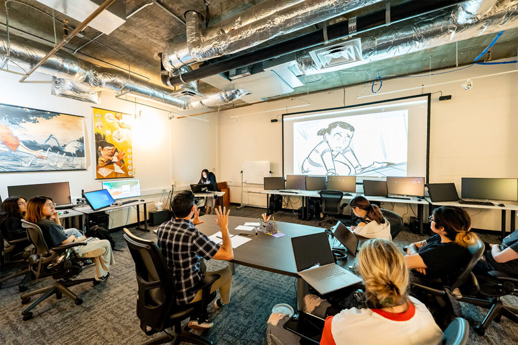 Animation concept art and visual development project by a Ringling student.