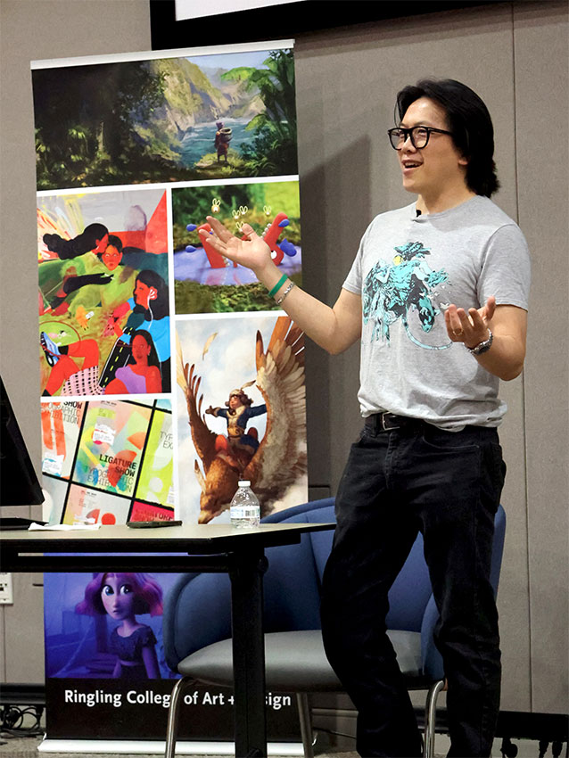 Animation concept art and visual development project by a Ringling student.