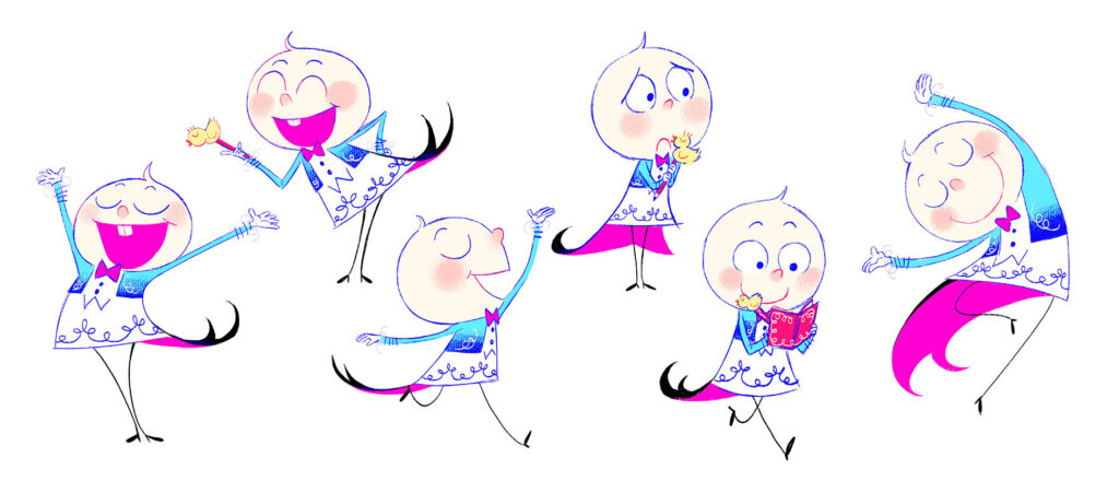 Character design project created by a Ringling College 2D Character Animation student.