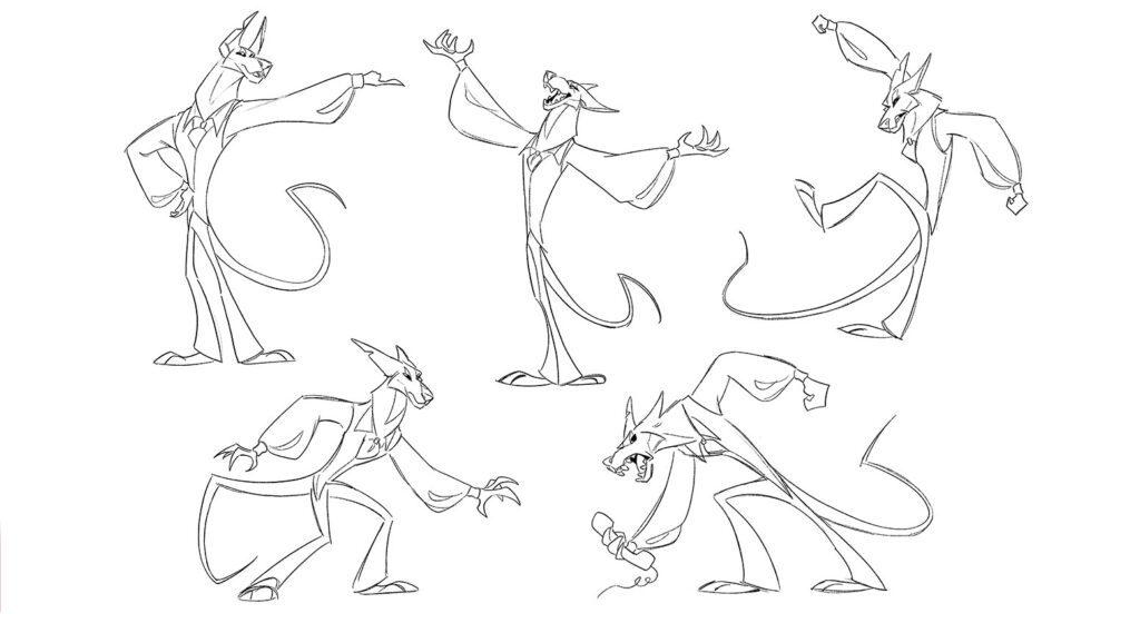 Character design project created by a Ringling College 2D Character Animation student.