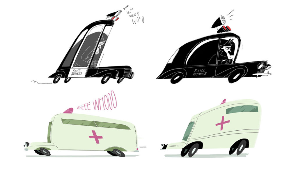 Animation concept art and visual development project by a Ringling student.