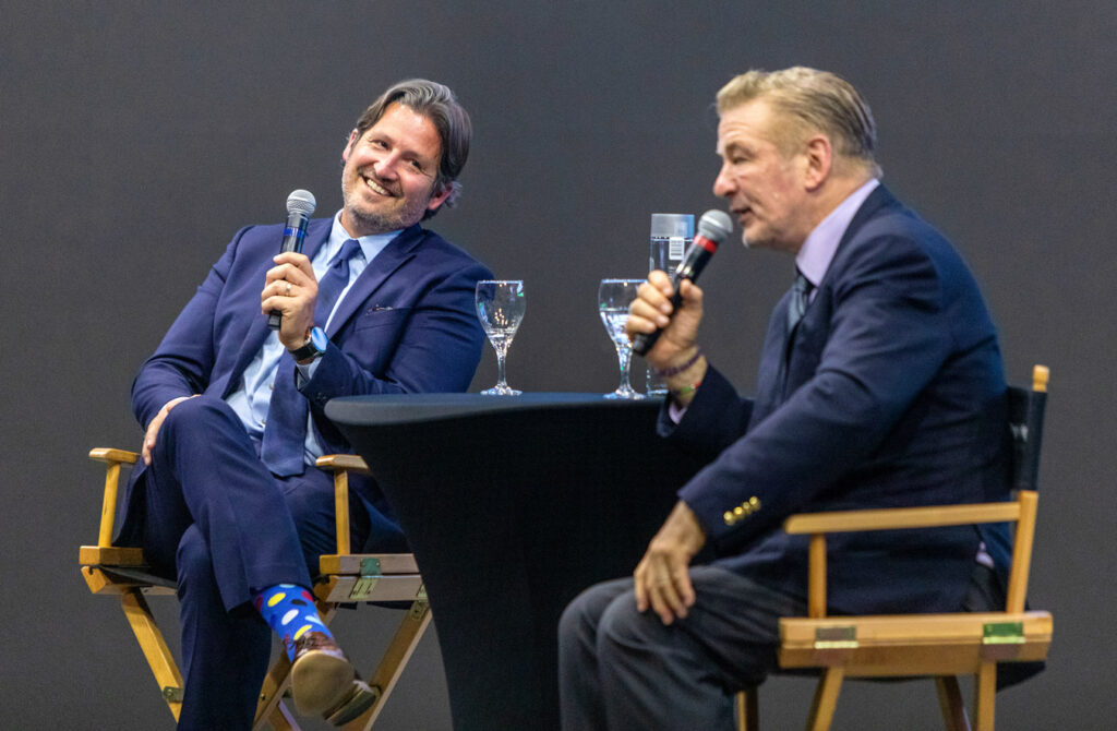 Alec Baldwin at the Ringling College of Art and Design’s Green Light Speaker Series