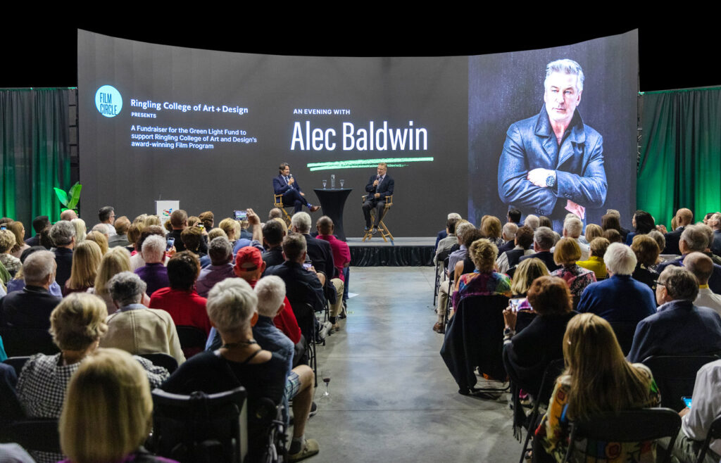 Alec Baldwin at the Ringling College of Art and Design’s Green Light Speaker Series